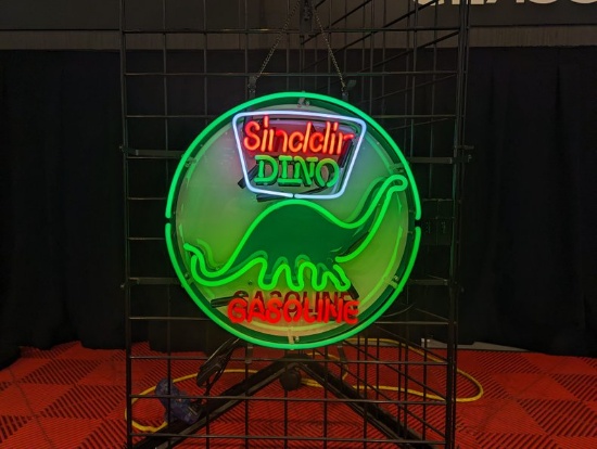 Sinclair Dino 17" Neon Sign