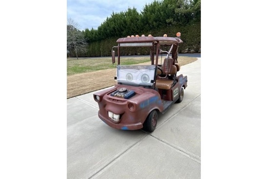 Tow Mater Golf Cart