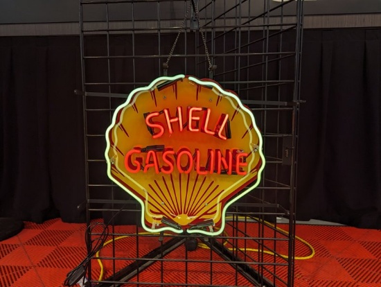 Shell Gasoline 17" Neon Sign