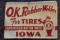 Original O.K. Rubber Welders Sign