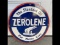 Porcelain Zerolene Oil with Polar Bear