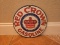 Red Crown Gasoline Porcelain Sign