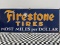 Firestone Tire Porcelain Sign