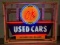 OK Used Cars Tin Neon Sign
