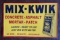 Original Mix-Kwik Concrete Sign