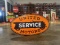 Porcelain United Motors Service Sign
