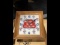 Original Meadow Gold Ice Cream Clock