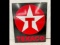 Embossed Plastic Texaco