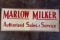 Original Marlow Milker Authorized Sales & Service Sign