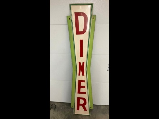 Vertical Diner Sign 16x71
