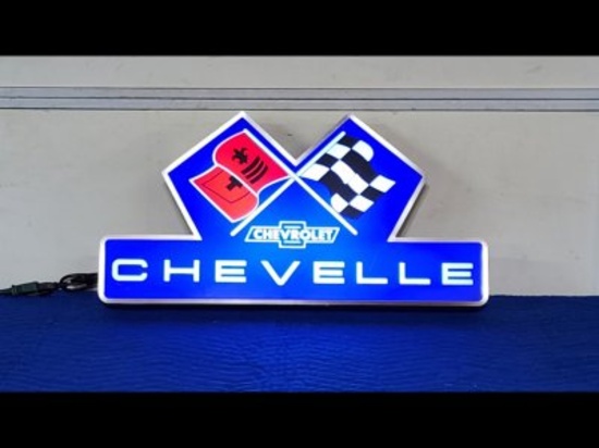 Chevelle Lighted Sign
