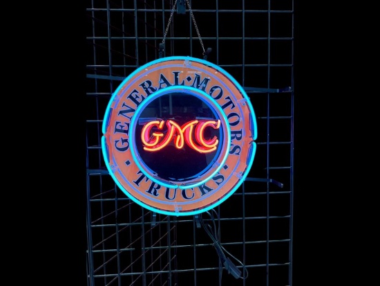 GM Trucks Neon Sign