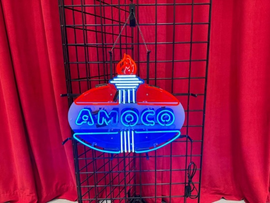 Amoco Neon Sign