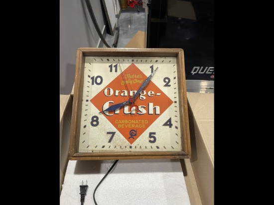 Original Orange Crush Clock