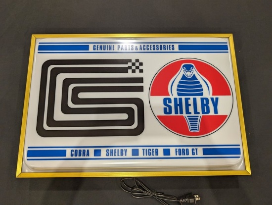 Shelby Lighted Sign