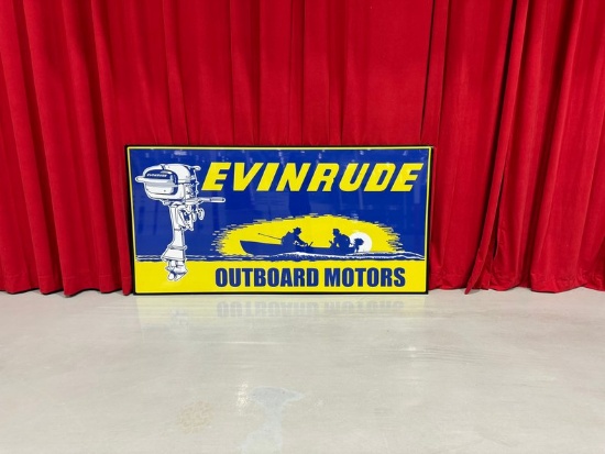 Evinrude Outboard Motors Sign