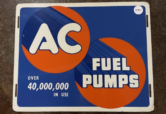 Original AC Fuel Pumps Sign
