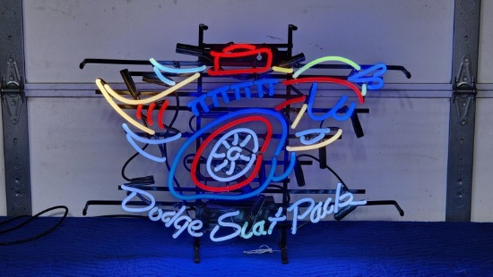 Dodge Scat Pack Neon Sign