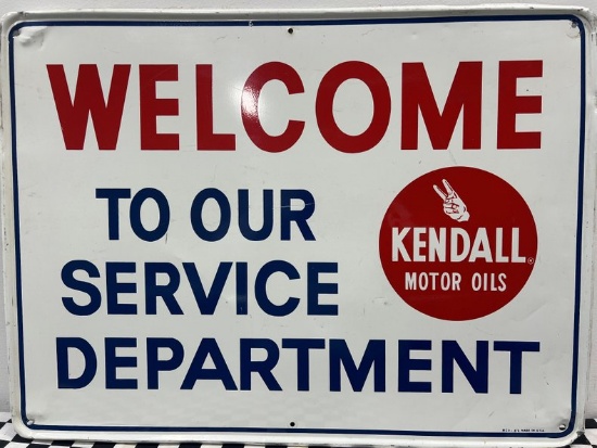 Kendall Motor Oils Welcome Sign