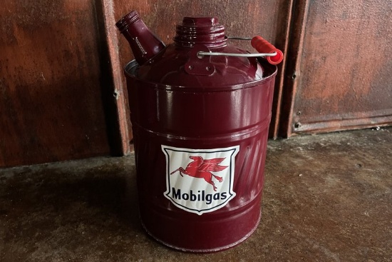 Mobilgas Gas Can (small logo)