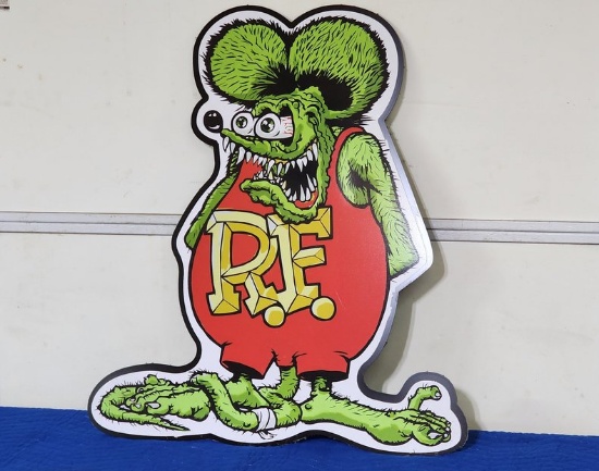 Rat Fink Sign