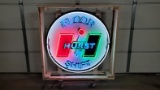 Hurst Tin Neon Sign