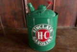 Sinclair Gasoline Gas Can