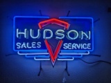 Hudson Sales & Service Sign