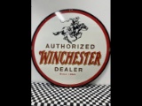 Winchester Dealer Porcelain Sign