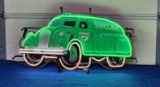 Sinclair Tanker Truck Neon Sign