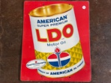 Original American LDO Motor Oil Sign