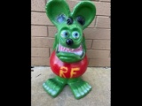 Rat Fink Cast Aluminum Statue 16x24