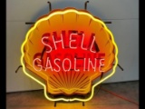 Shell Gasoline Neon Sign 24in