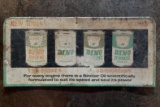 Original Sinclair Oil Cans Sign