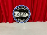 Dependable Dodge Service Sign