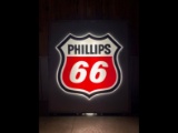 Phillips 66 Acrylic Lighted Sign