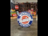 Porcelain Buick Authorized Service Dealership Sign