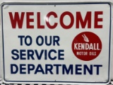 Kendall Motor Oils Welcome Sign
