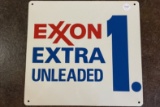 Original Exxon Extra Unleaded Sign