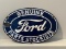 Porcelain Ford Genuine Parts Stockists Sign