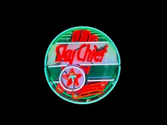 Texaco Sky Chief Neon