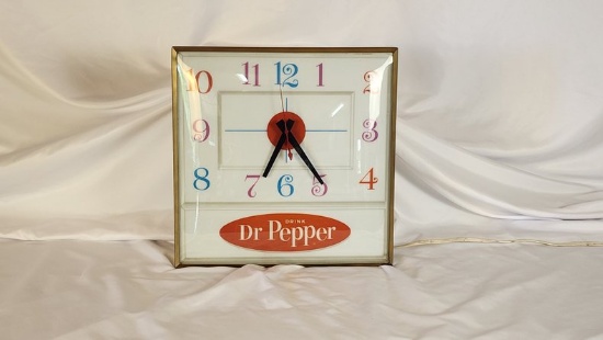 Original Dr Pepper Lighted Clock