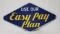 Original Goodyear Easy Pay Plan Porcelain Sign