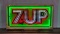 Original 7up Tin Neon Sign