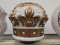 Original Standard Gold Crown Gas Pump Globe
