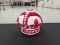 Original Standard Red Crown Milkglass Gas Pump Globe