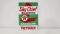 Original Texaco Sky Chief Porcelain Gas Pump Plate