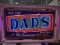 Original Dads Root Beer Tin Neon Sign
