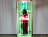 Original Coca-Cola Bottle Tin Neon Sign