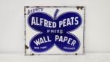 Original Alfred Peats Porcelain Sign